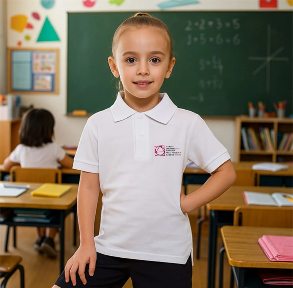 preziosine monza polo manica corta bambino overcut